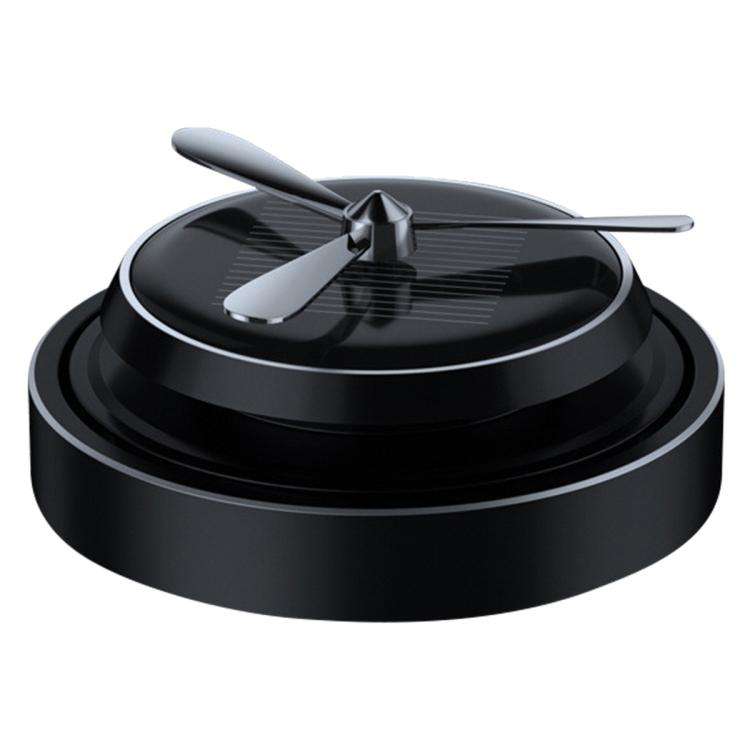 Car Solar Rotating Aromatherapy Base(Black)