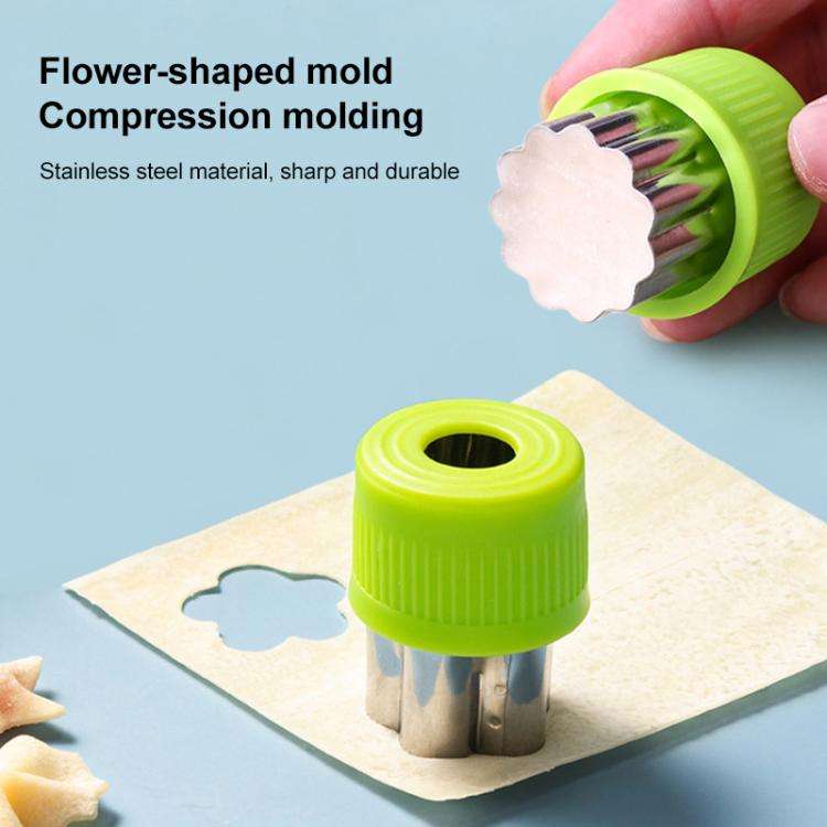 Stainless Steel Irregular Biscuit Mold Fruit Begetable Cutting Mold, Style:11pcs / Set Random Color