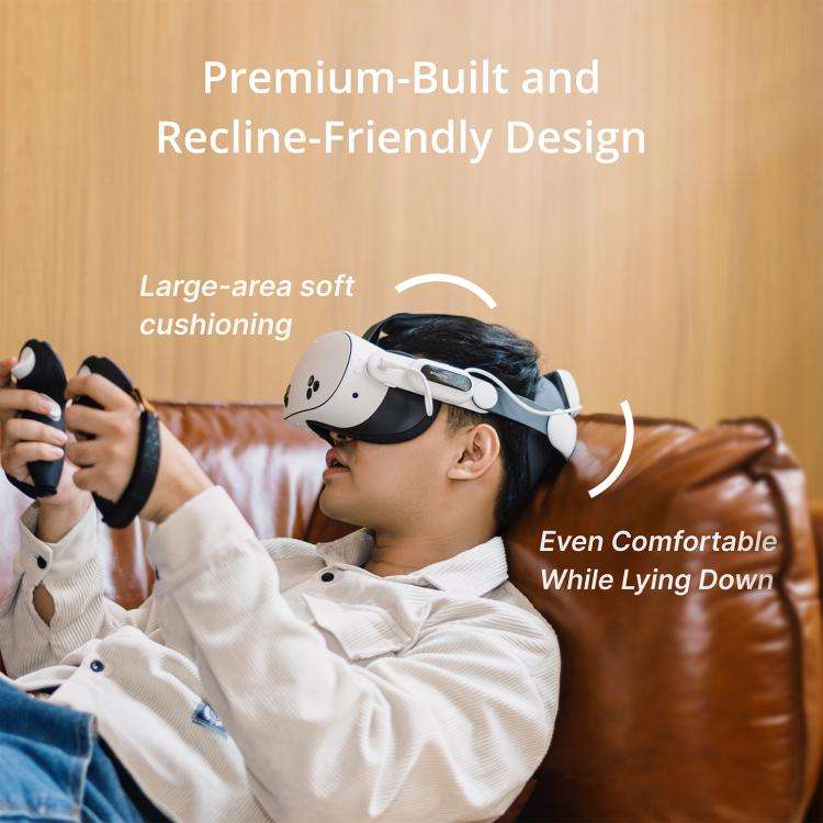BOBOVR E3 Pro For Quest 3S / 3 VR Head Strap with B100 Battery Cell