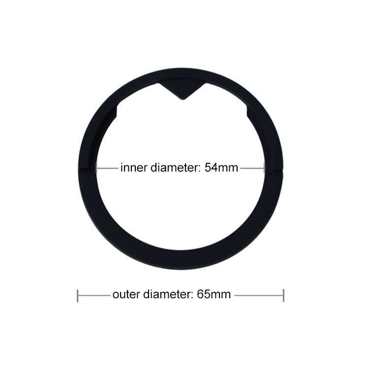54mm Inner Coffee Grinder Silicone Burr Dosing Sealing Ring For Breville(Black)