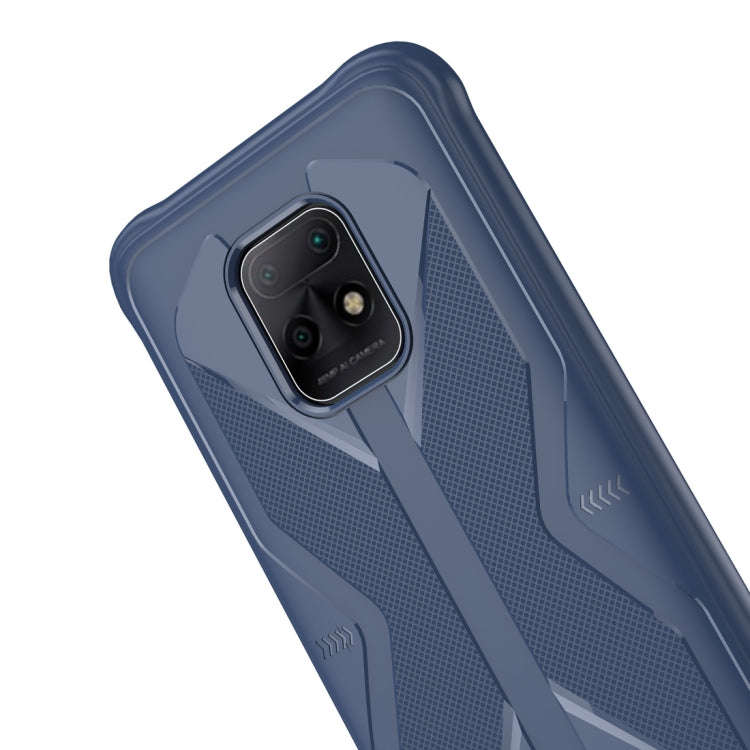 For Xiaomi Redmi 10X / Redmi 10X Pro Butterfly Shadow Shockproof Rubber TPU Protective Case(Blue)