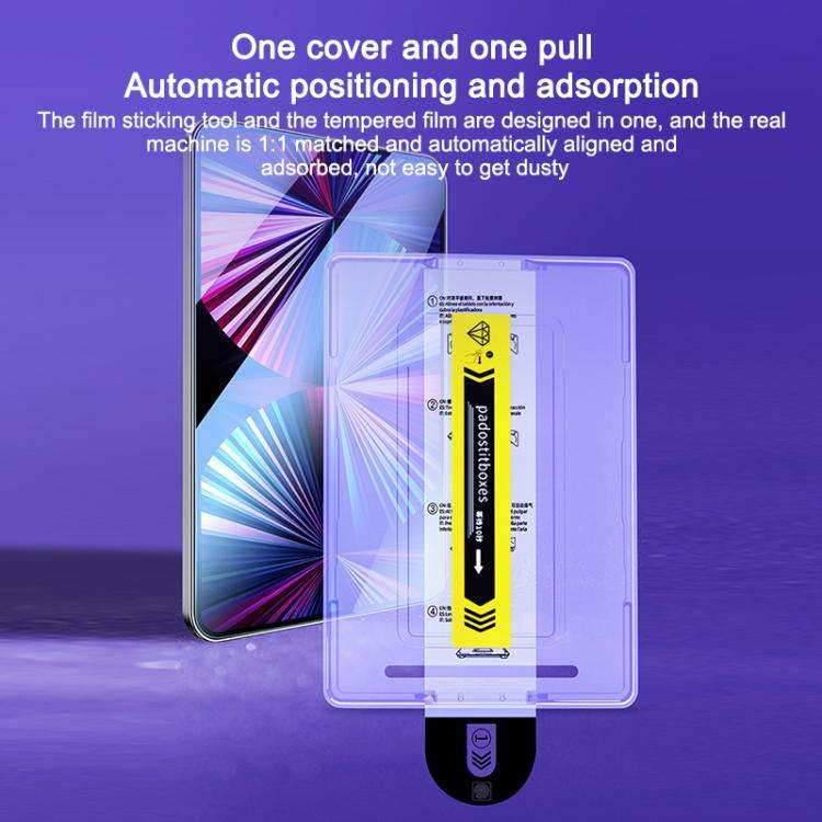 For Ulefone Tab A11 Pro / A11 Dust-Free Easy Install HD Tempered Glass Film