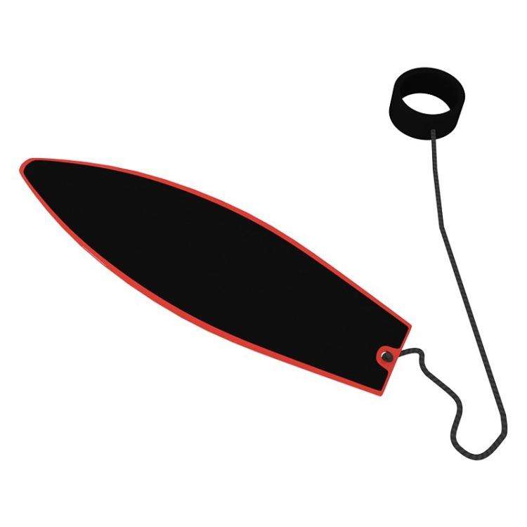 mini Air Finger Surfboard Wind Surfing Toys Pressure Relief Relax Toy(Red)