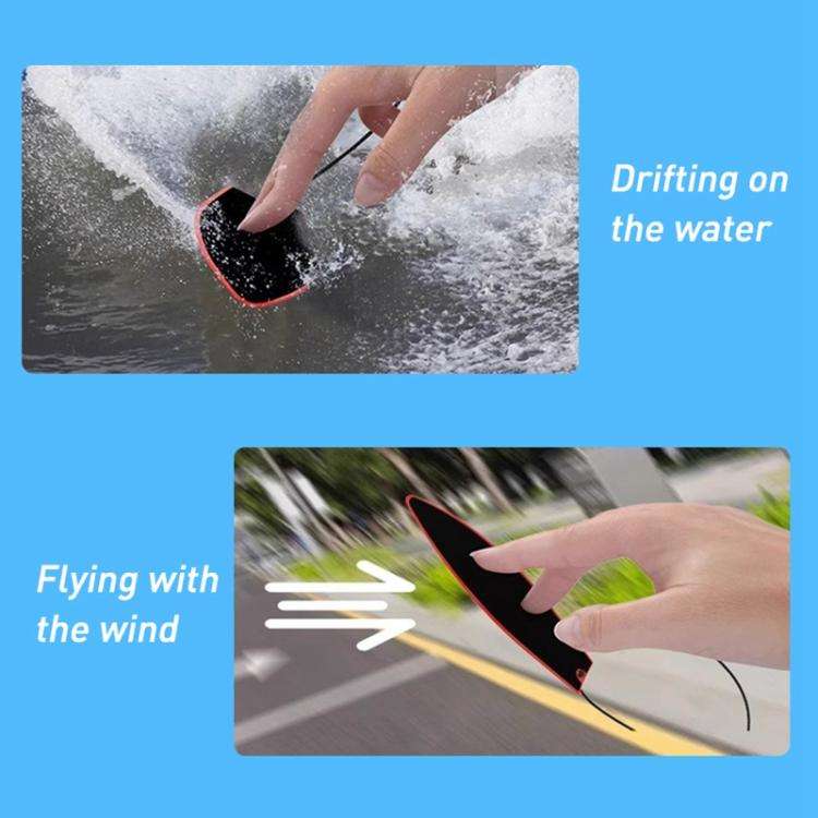 mini Air Finger Surfboard Wind Surfing Toys Pressure Relief Relax Toy(Blue)