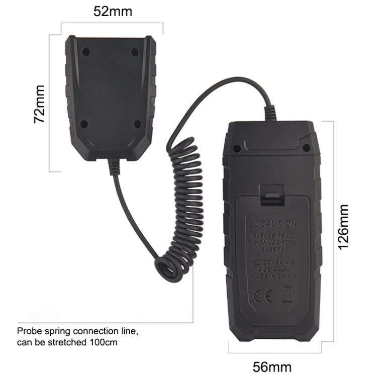 TRSI TA637A Separable Digital Lux Meter Light Brightness Measuring