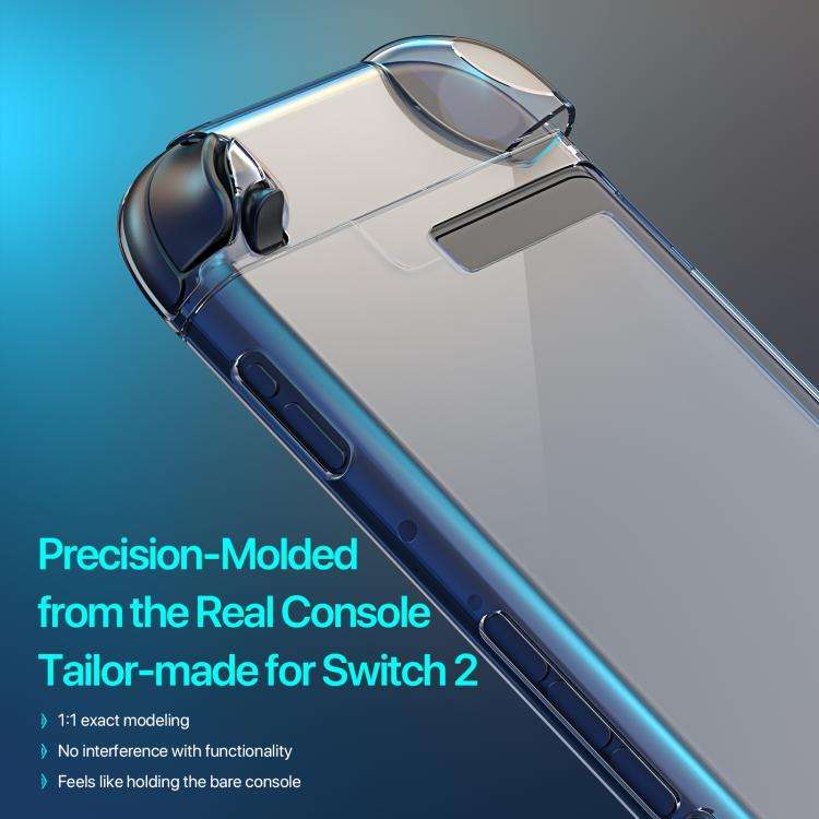 For Nintendo Switch 2 DUX DUCIS Transparent PC Protective Case(Transparent)