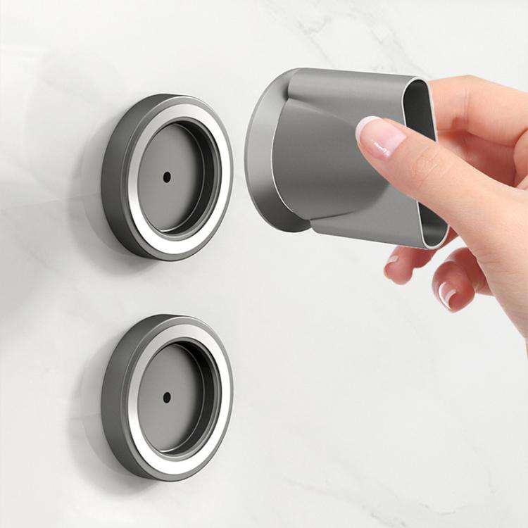 Aluminum Air Nozzle Stand For Dyson / Laifen Hairdryer(Silver)