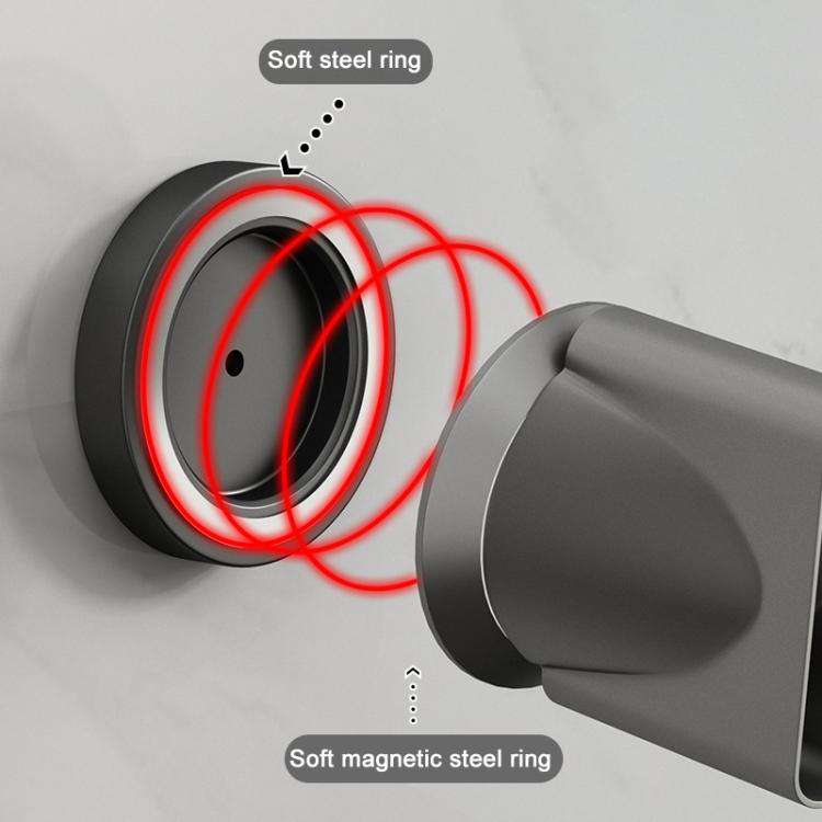 Aluminum Air Nozzle Stand For Dyson / Laifen Hairdryer(Silver)