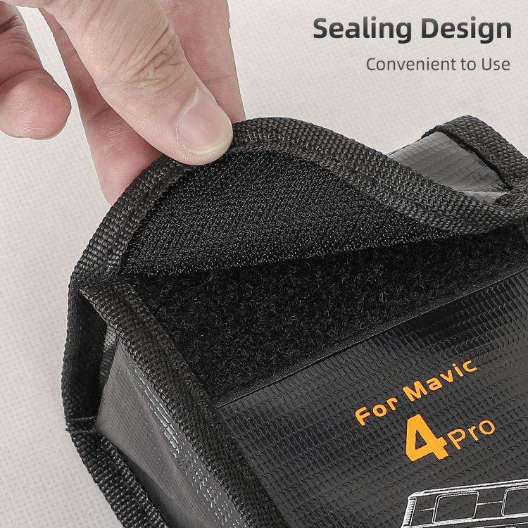 For DJI Mavic 4 Pro Sunnylife Battery Explosion-proof Safe Bag Protective Li-Po Safe Bag(For 3pcs...