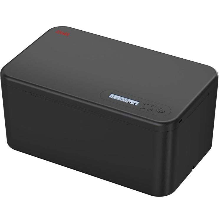Smart Time Management Phone Self-lock Storage Box(Black)