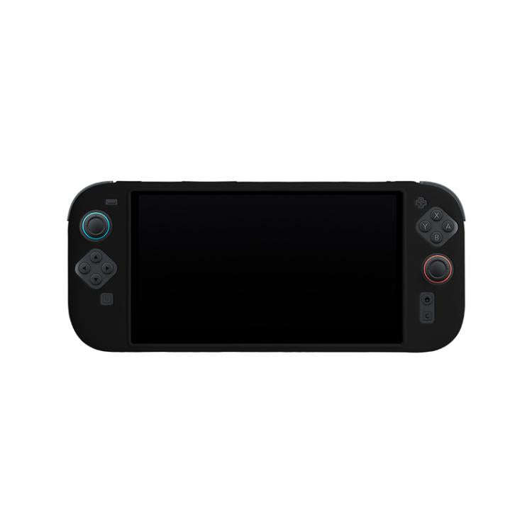 For Nintendo Switch 2 Game Console Silicone One-piece Protective Case(Black)
