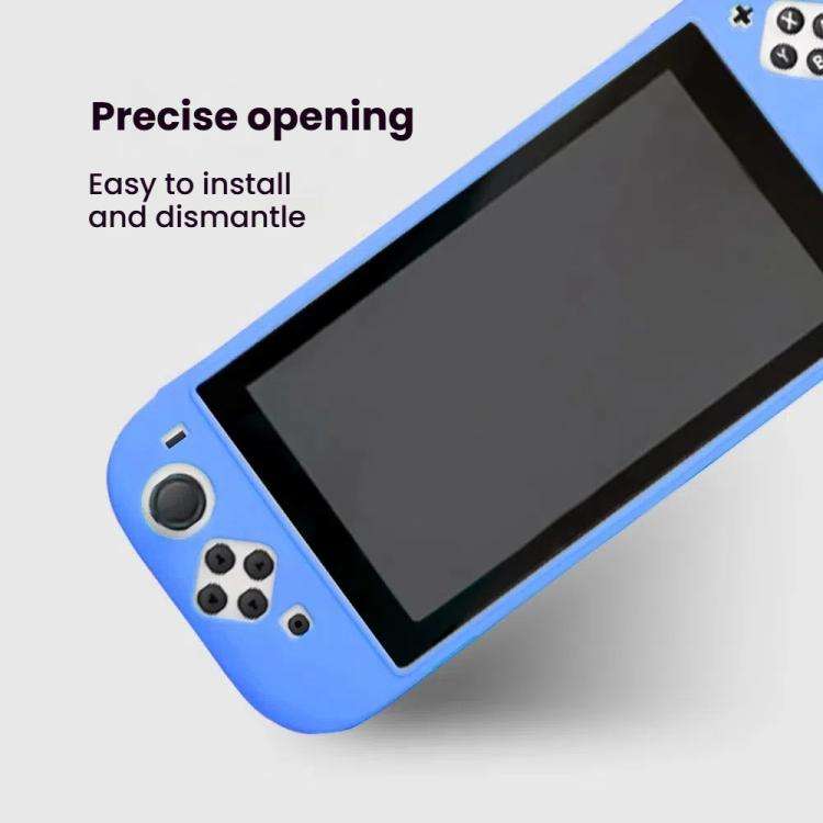 For Nintendo Switch 2 Game Console Silicone One-piece Protective Case(Purple)
