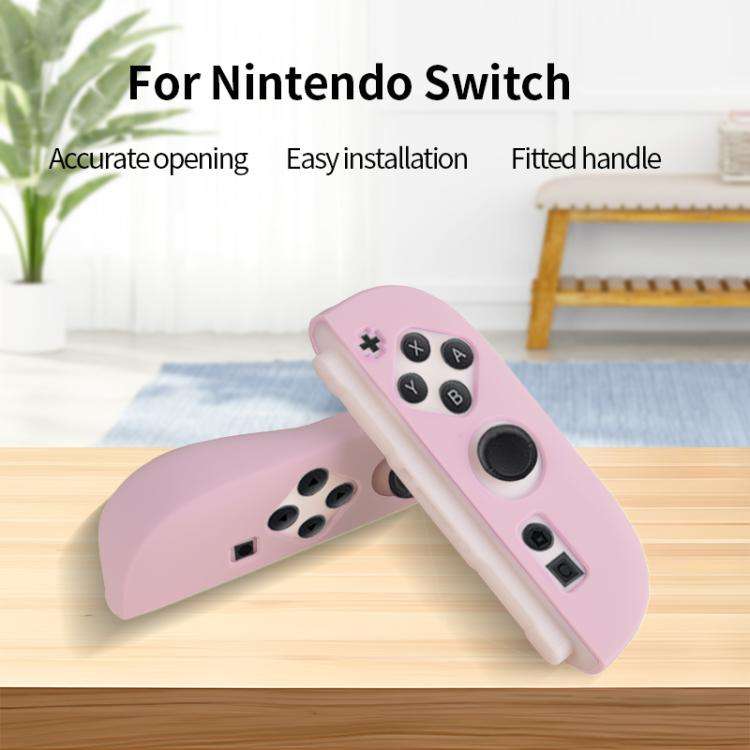 For Nintendo Switch 2 Game Console Silicone Separable Protective Case(Pink)