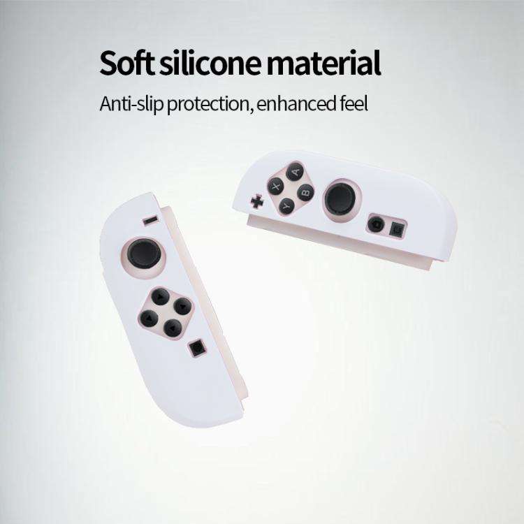 For Nintendo Switch 2 Game Console Silicone Separable Protective Case(Pink)