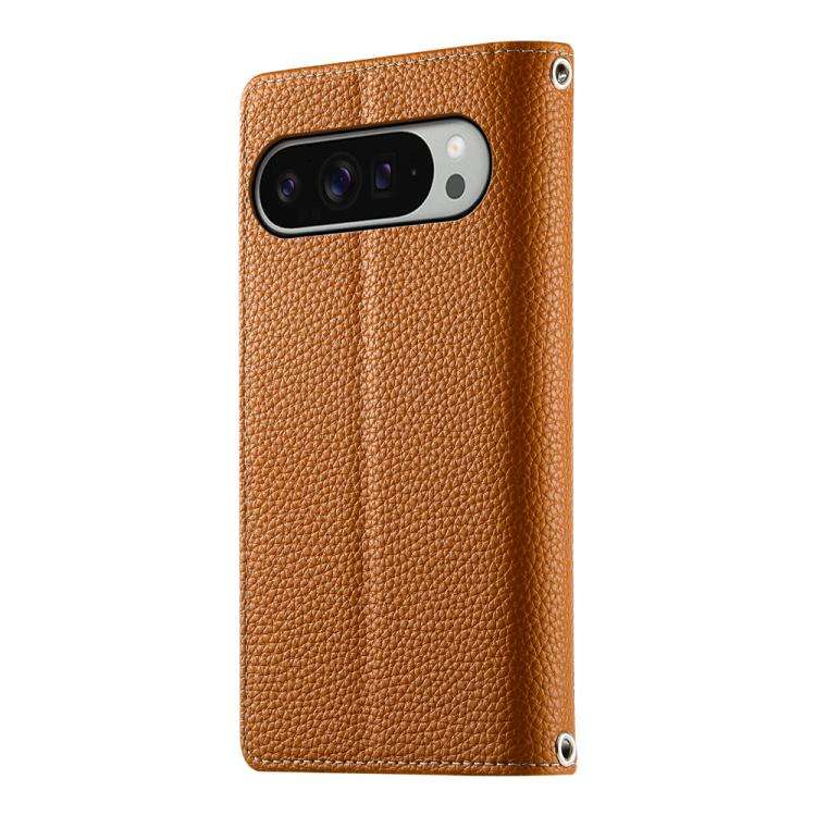 For Google Pixel 9 Pro XL / Pixel 10 Pro XL Stitching Multi-card Zipper Wallet Leather Phone Case...