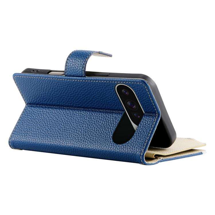 For Google Pixel 9 Pro XL / Pixel 10 Pro XL Stitching Multi-card Zipper Wallet Leather Phone Case...