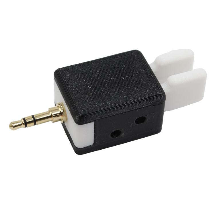 For Quansheng K5 / K6 Walkie-talkie CW Double Paddle Automatic Key Adjustable Finger Force Key(Bl...