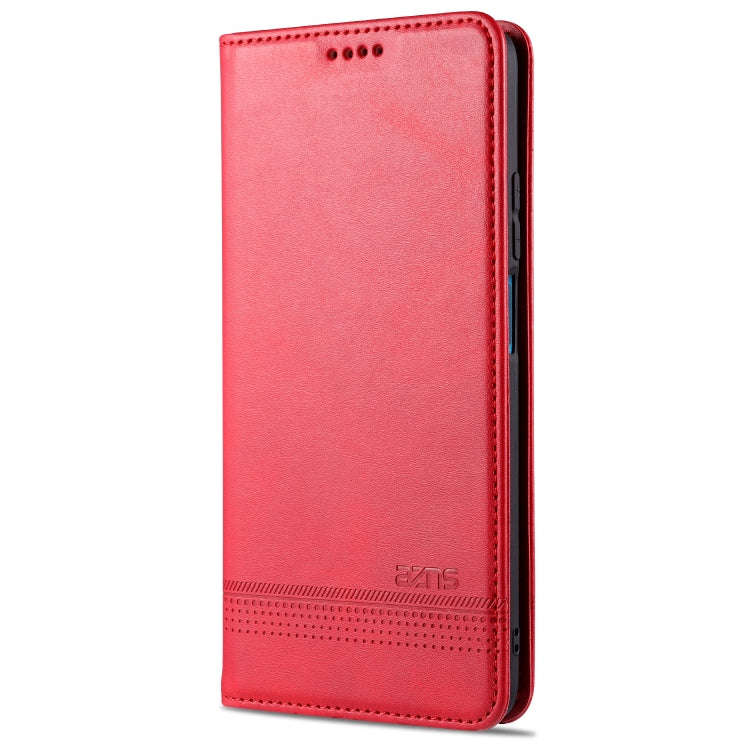 For Huawei Maimang 9 AZNS Magnetic Calf Texture Horizontal Flip Leather Case with Card Slots & Ho...