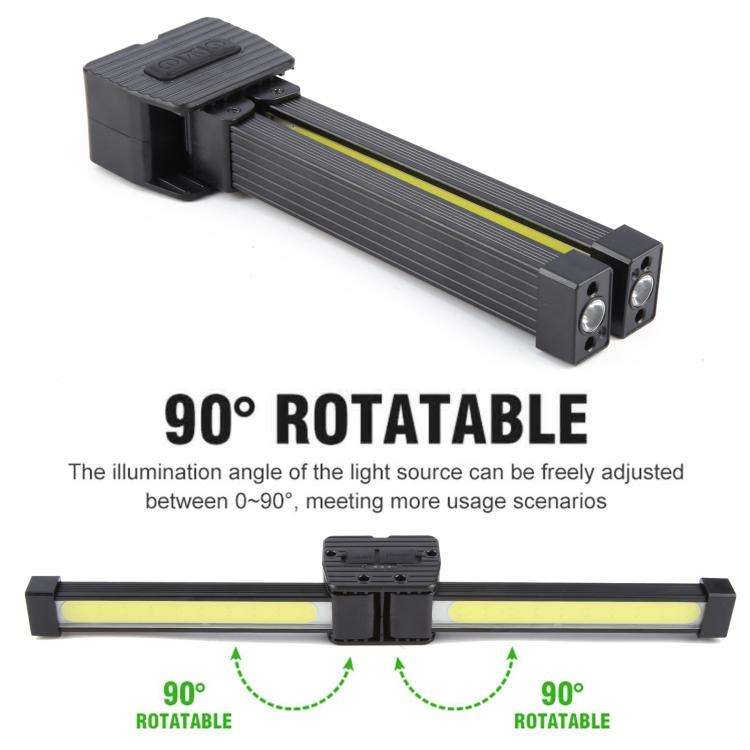 A55 LED Multifunctional Folding Working Light(Black)