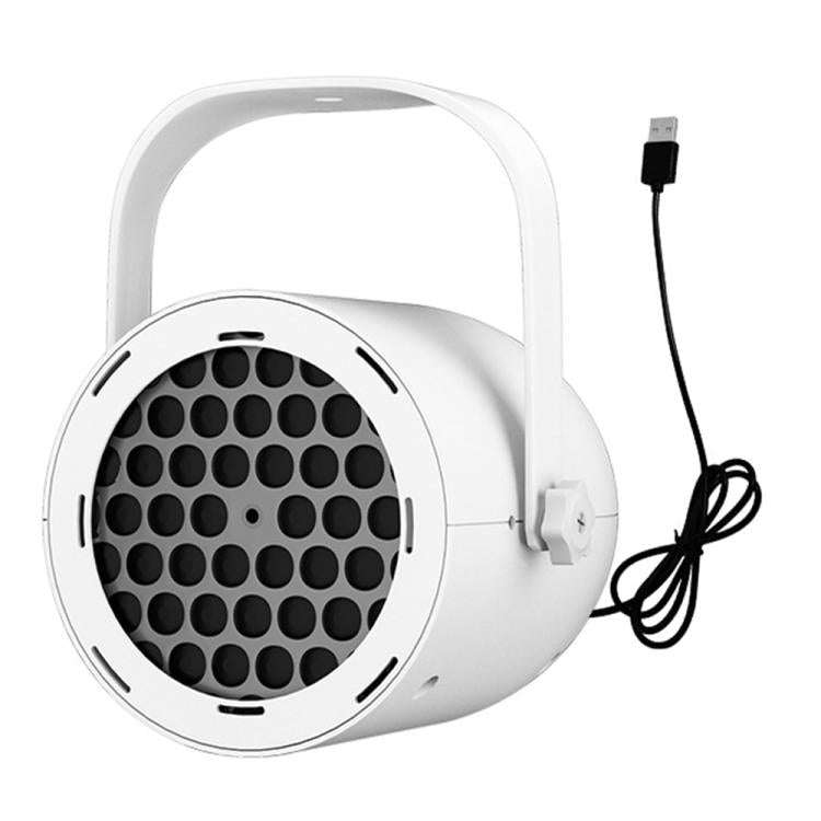 Christmas Projection Lamp Film Pattern Holiday Atmosphere Light(White)