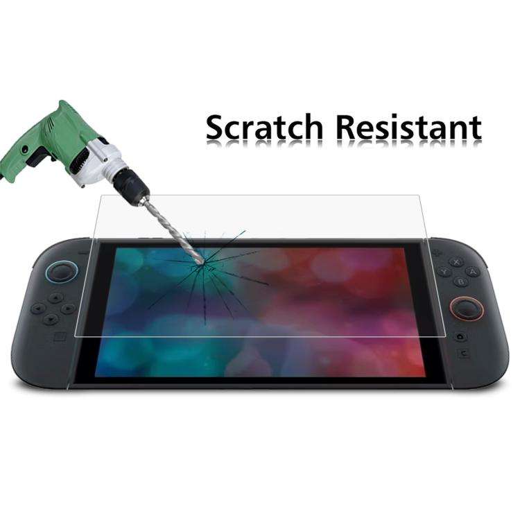 For Nintendo Switch 2 10pcs 0.26mm 9H 2.5D Tempered Glass Film