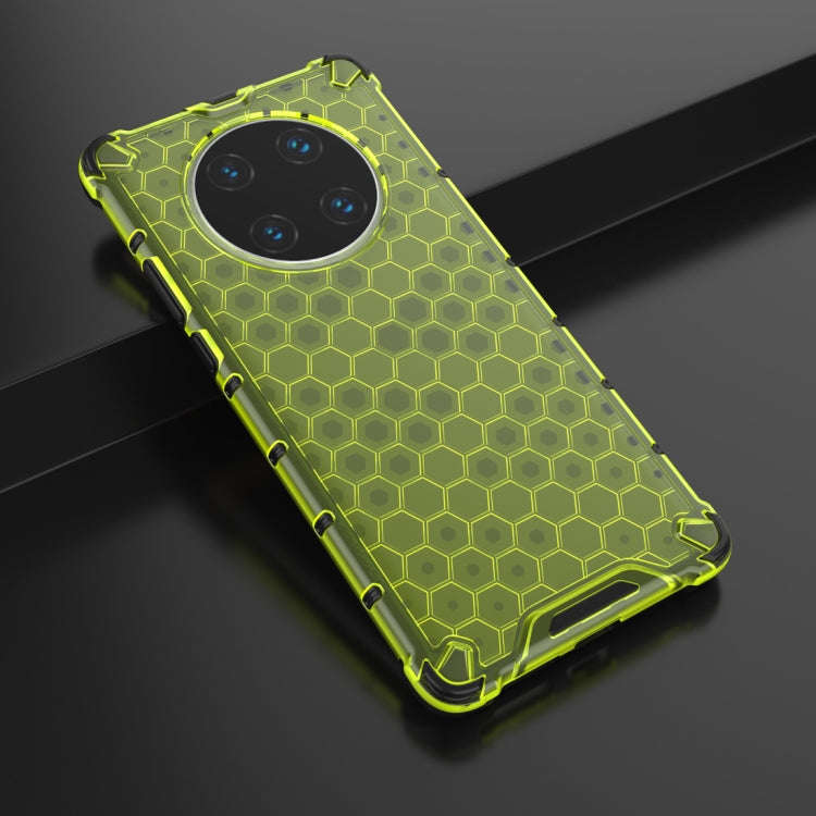 For Huawei Mate 40 Pro+ Shockproof Honeycomb PC + TPU Protective Case(Green)