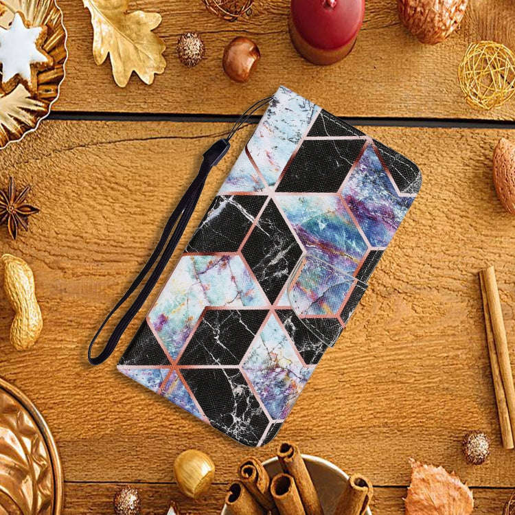 For Huawei P40 Lite E / Y7P Coloured Drawing Pattern Horizontal Flip PU Leather Case with Holder ...