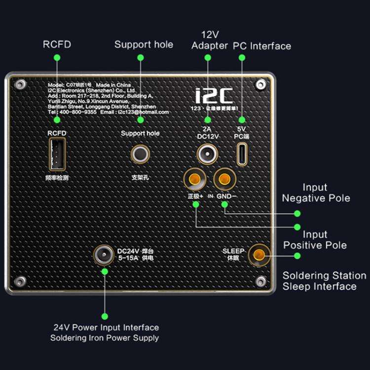 i2C C07 Locksmith No.1 Remote Control Frequency Tester Multimeter, Plug: EU Plug(Configuration 2)
