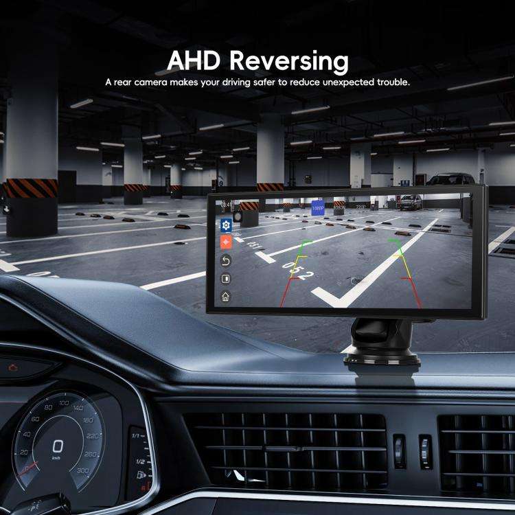 10.1 inch Android 15 2G+32G Car Reversing Display Monitor Screen Without Rear View Camera WiFi Ve...
