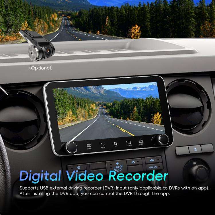 10.36 inch Screen Android 15 Car CarPlay Navigation Integrated Machine with Dual Knob, Specificat...