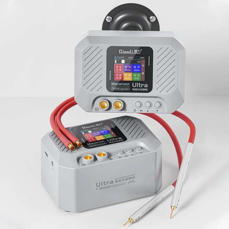Qianli Macaron Ultra Capacitive Battery Spot Welding Machine for 0.1-0.4mm Thick Nickel Sheet, Pl...