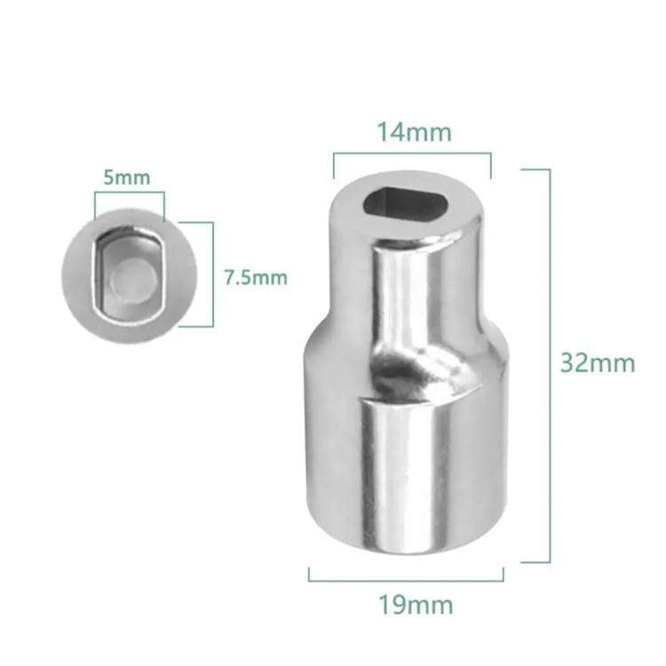 Universal Shock Absorber Socket Shock Absorber Rod Tool(Silver)
