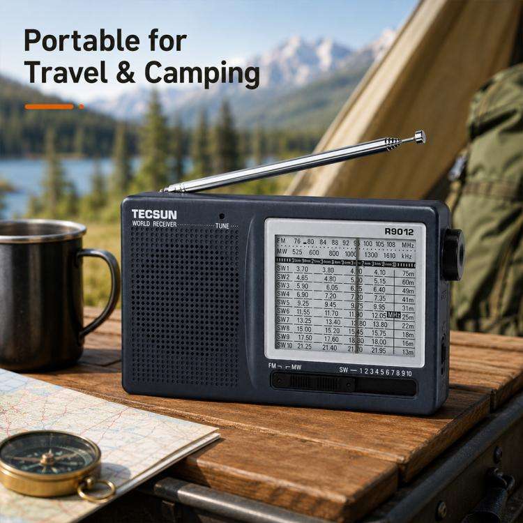 Tecsun R-9012 Portable Full Band FM Radio