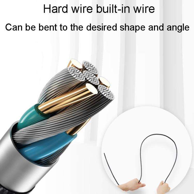 TESLONG NTS500 Industrial Pipeline Endoscope with 5 inch HD Screen, Model:Rotating 8.5mm Dual Len...