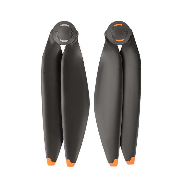 For DJI Mavic 4 Pro Sunnylife 1158F Quick-Release Propellers Blades, Type:One Pair(Orange Tip)