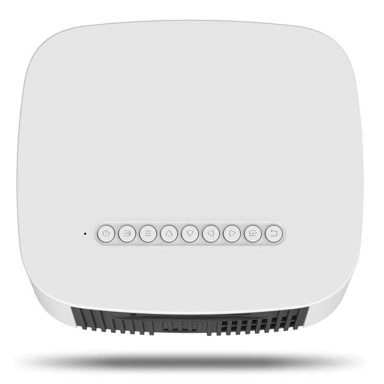 VIVIBRIGHT L03 Basic 1280x720P 150ANSI Smart Projector, US Plug(White)