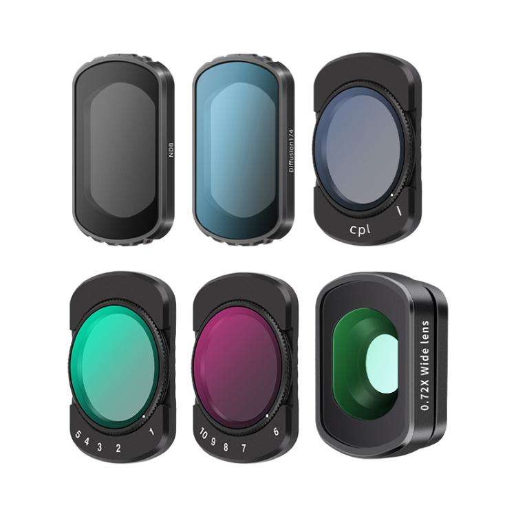 For DJI Osmo Pocket 3 Camera Lens Filter, Filter:NIGHT