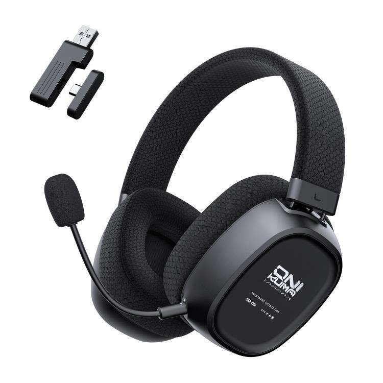 ONIKUMA GT839 Bluetooth 5.4 2.4G Wired E-sports Game Headset(Black)