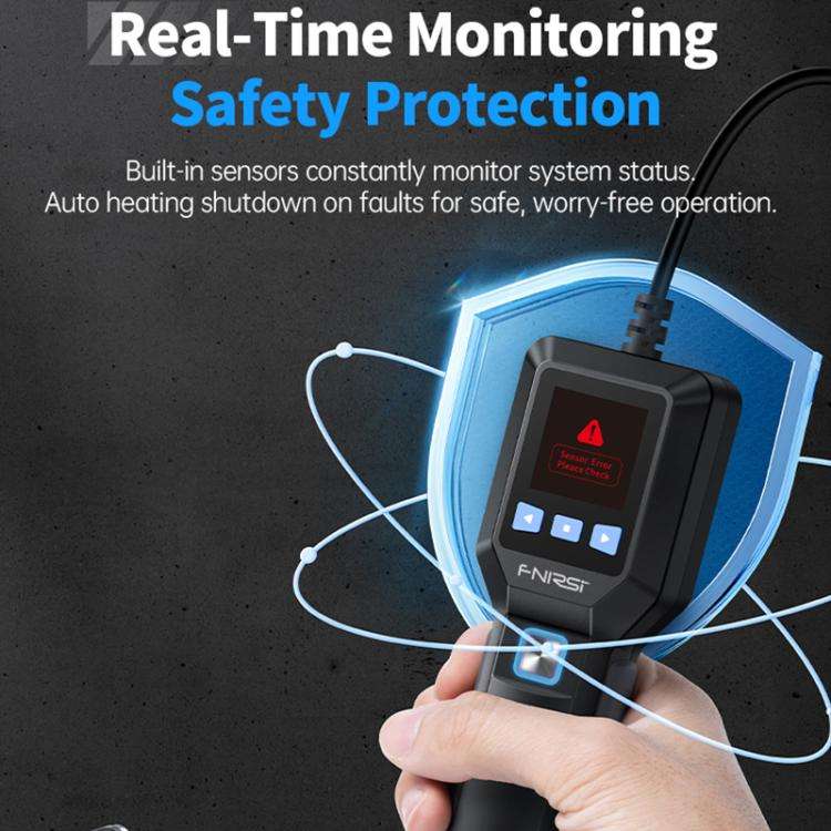 FNIRSI SAG-55 550W High Temperature Portable Micro Hot Air Gun, Type:Standard Ordinary Base(US Plug)