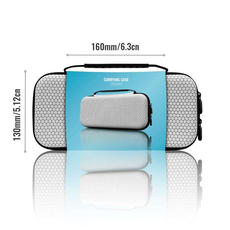 For Nintendo Switch 2 EVA Shockproof Portable Storage Handbag(White)
