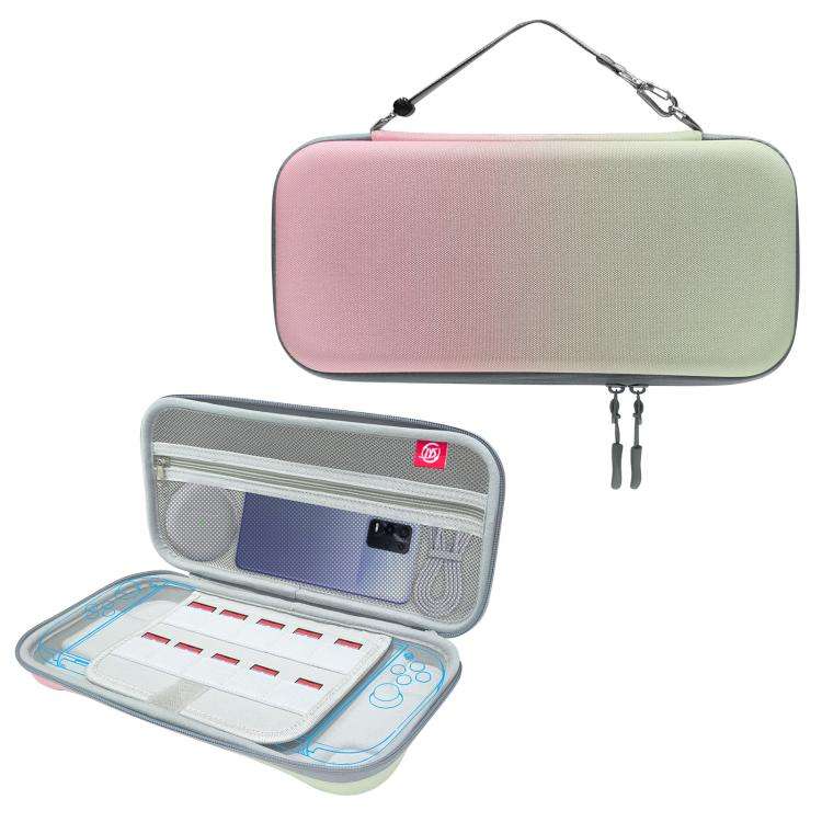 For Nintendo Switch 2 EVA Portable Shockproof Waterproof Portable Game Console Storage Bag(Pink G...