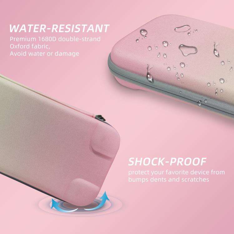 For Nintendo Switch 2 EVA Portable Shockproof Waterproof Portable Game Console Storage Bag(Pink G...