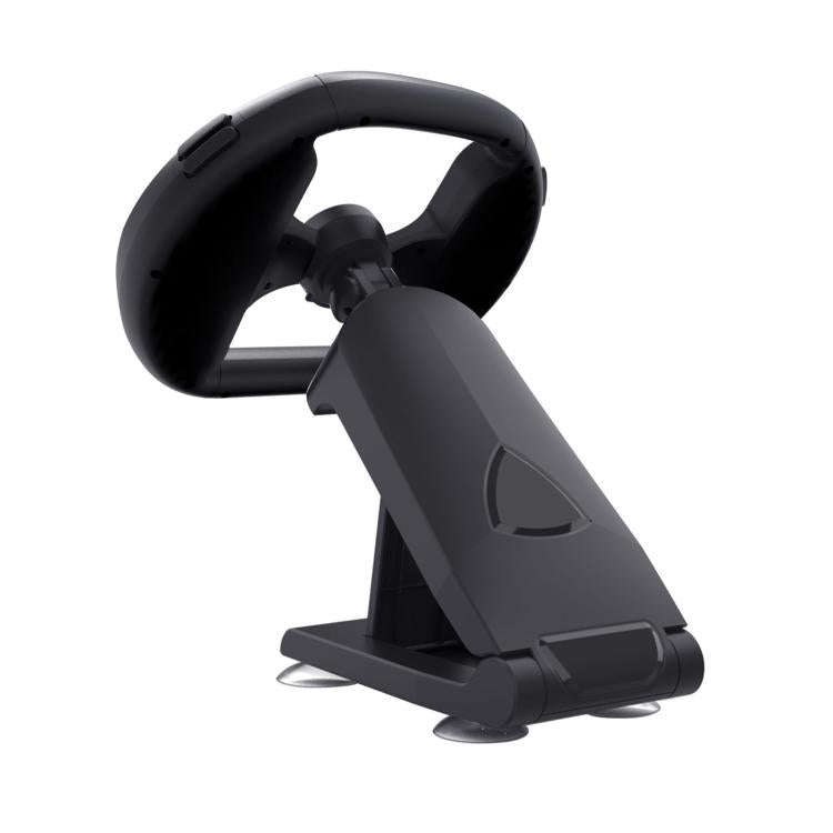 For Nintendo Switch 2 Desktop Racing Steering Wheel Stand(Black)
