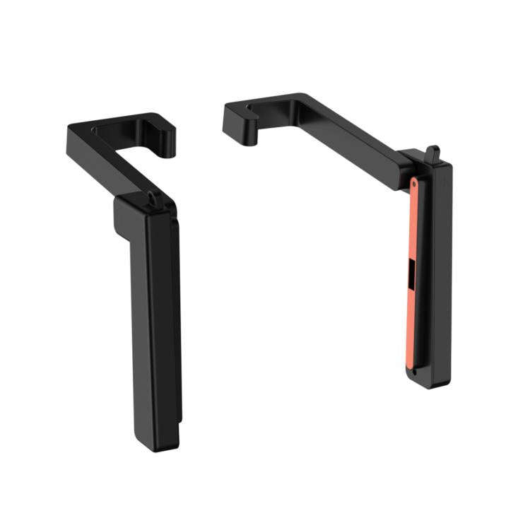 For Nintendo Switch 2 JYS-NS2299 2 in 1 Adjustable Car Game Console Holder(Black)