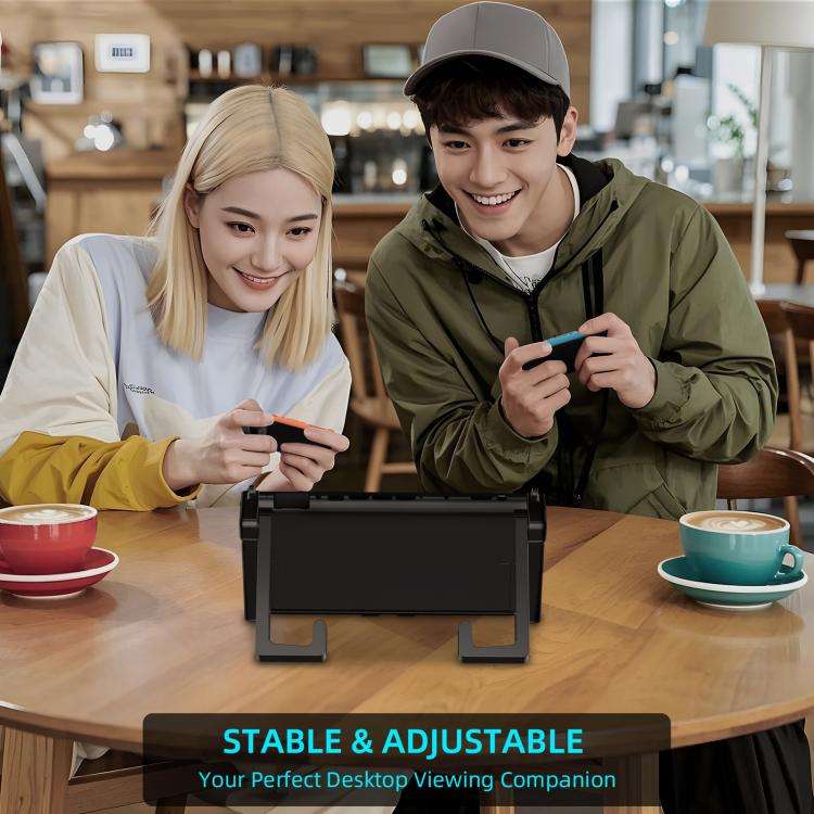 For Nintendo Switch 2 JYS-NS2299 2 in 1 Adjustable Car Game Console Holder(Black)