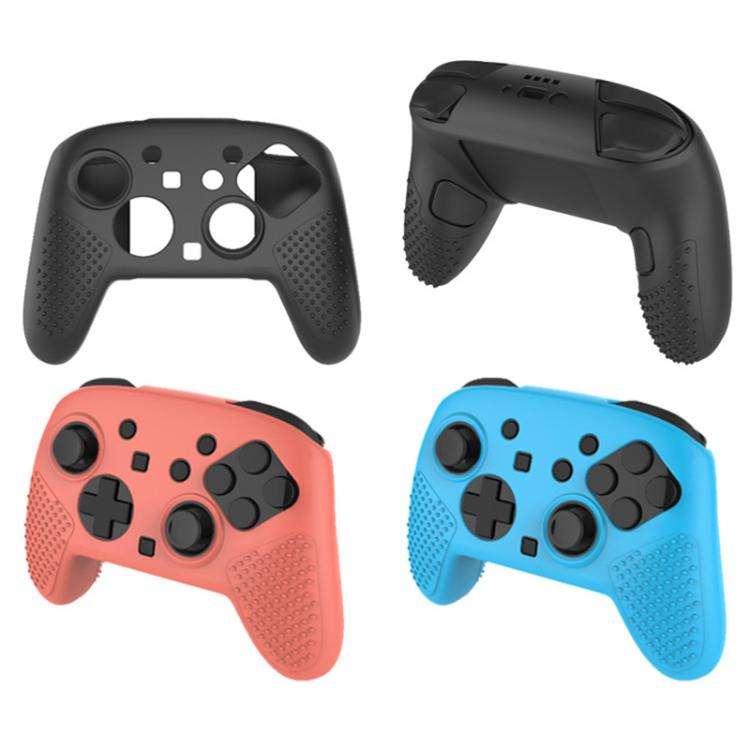 For Nintendo Switch 2 Pro GP-381 Game Controller Silicone Protective Case(Black)