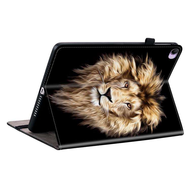 For Redmi K Pad 2 8.8 inch 2026 Crystal Texture Colored Drawing Leather Tablet Case(Lion Head)