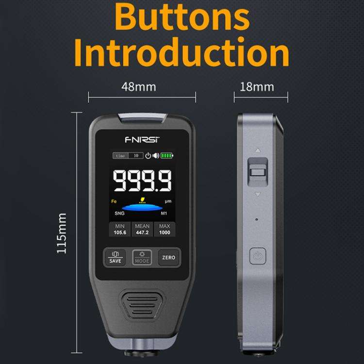 Fnirsi CTG-20 Car Paint Coating Thickness Gauge Tester