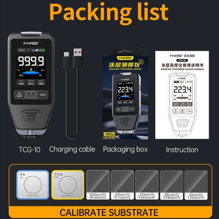 Fnirsi CTG-20 Car Paint Coating Thickness Gauge Tester