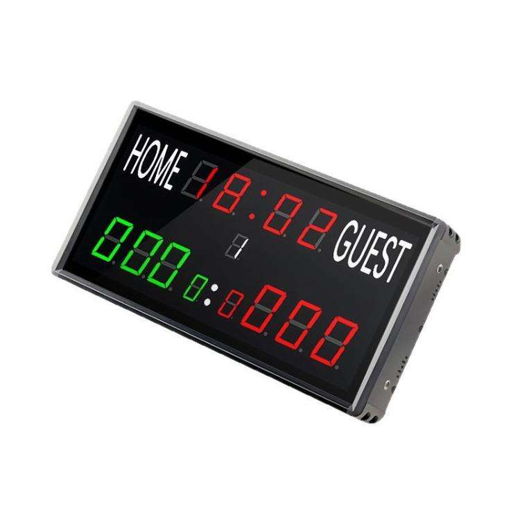 KYX--0030 13-digit LED Electronic Scoreboard Remote Control Multi-function Competition Timer, Plu...